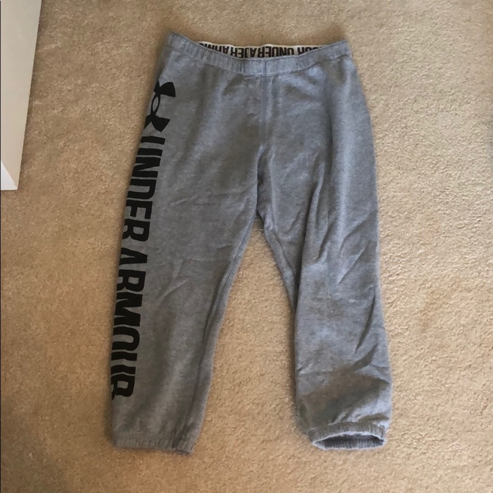 Cropped Under armour sweatpants